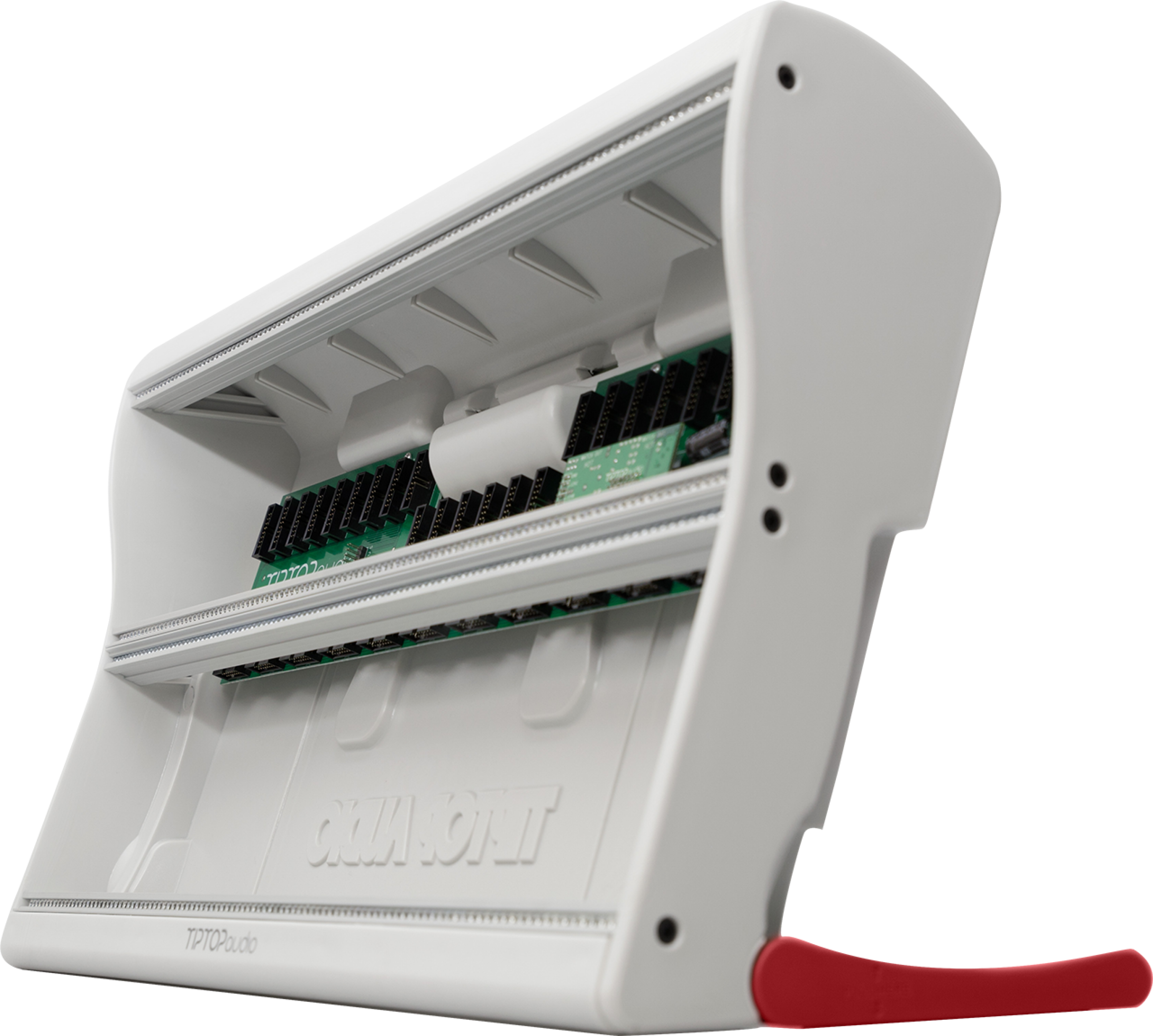 Tiptop Audio Mantis 2 x 104HP Eurorack Case - Red Legs