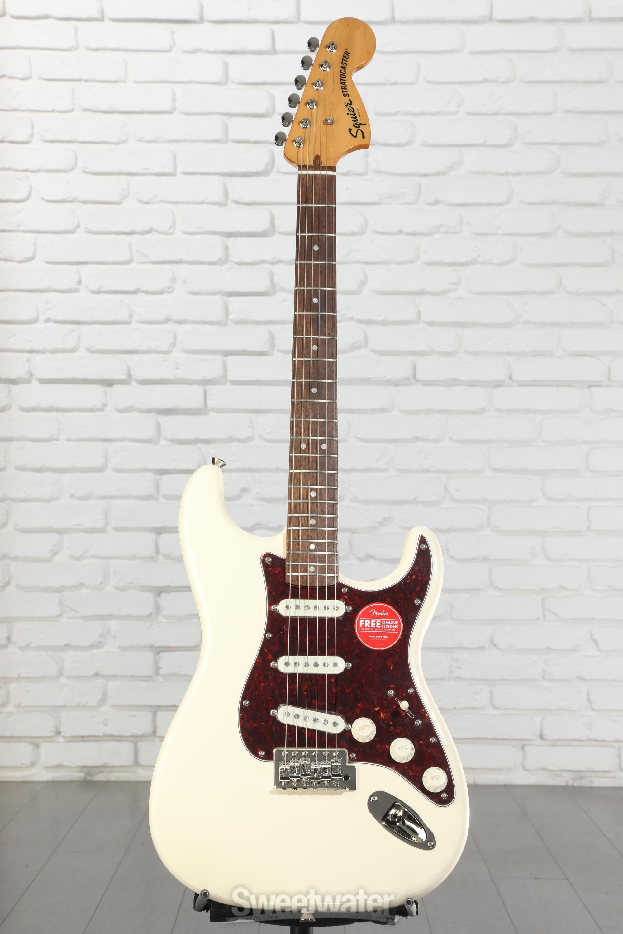 Squier Classic Vibe '70s Stratocaster - Olympic White | Sweetwater