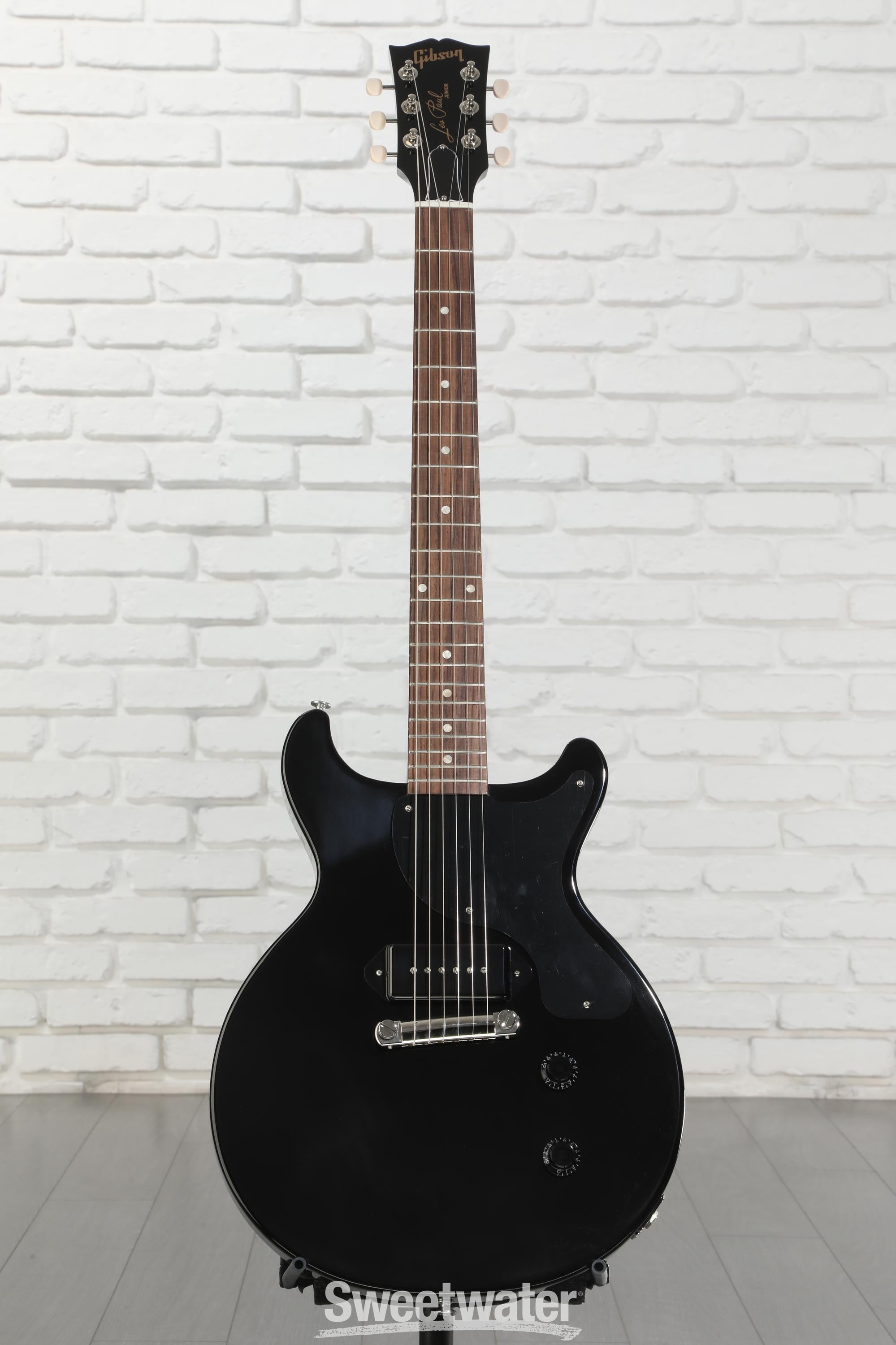 Gibson Les Paul Junior Double Cut Electric Guitar - Ebony | Sweetwater