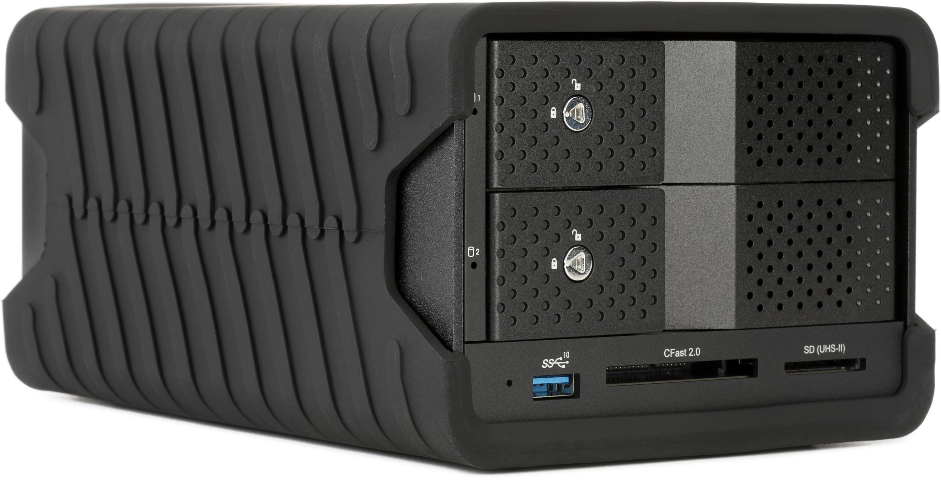 Glyph Blackbox Pro RAID 40TB Thunderbolt 3 Desktop Hard Drive with