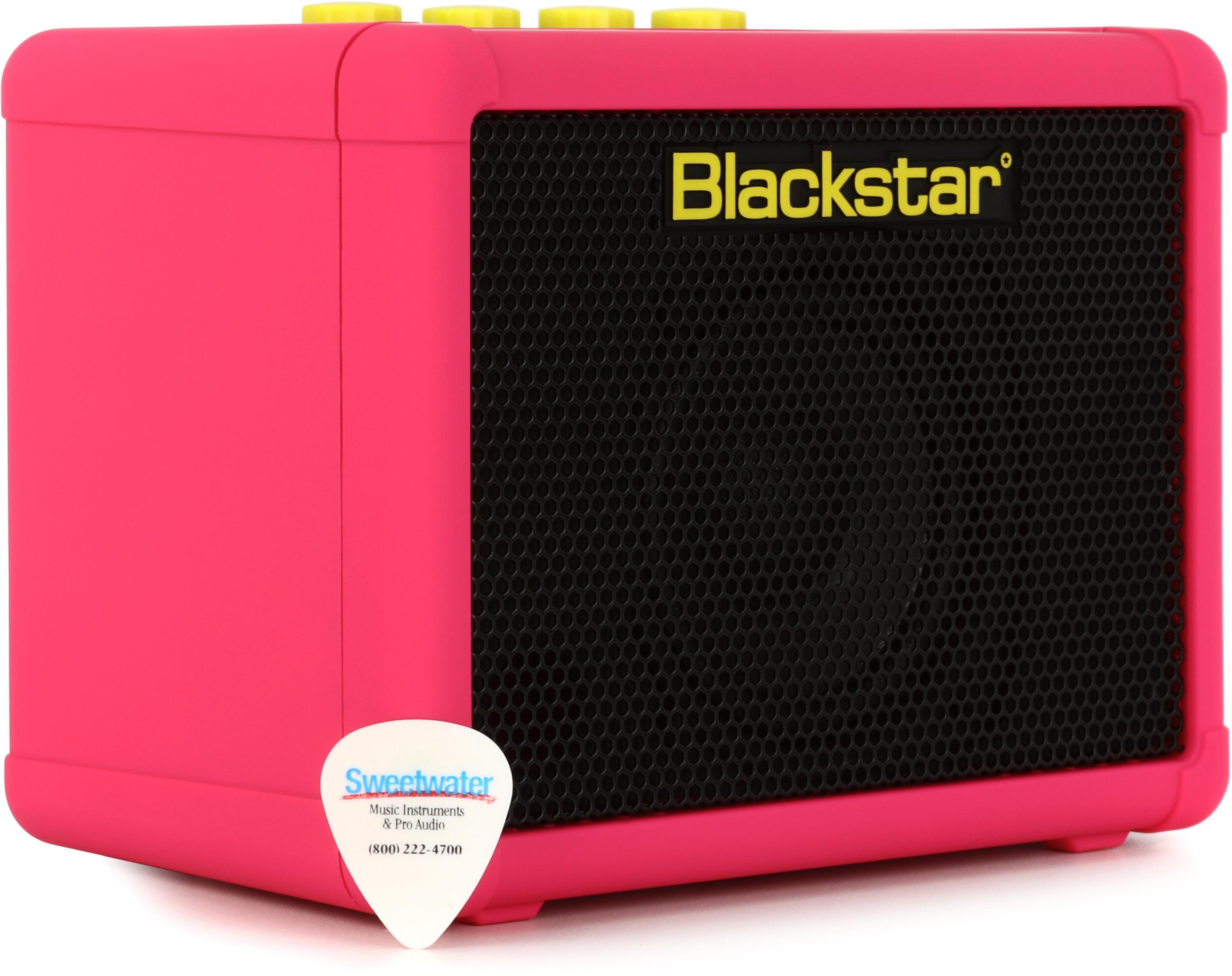 Fly 3 Bass Neon Combo Amplifier - Neon Pink - Sweetwater