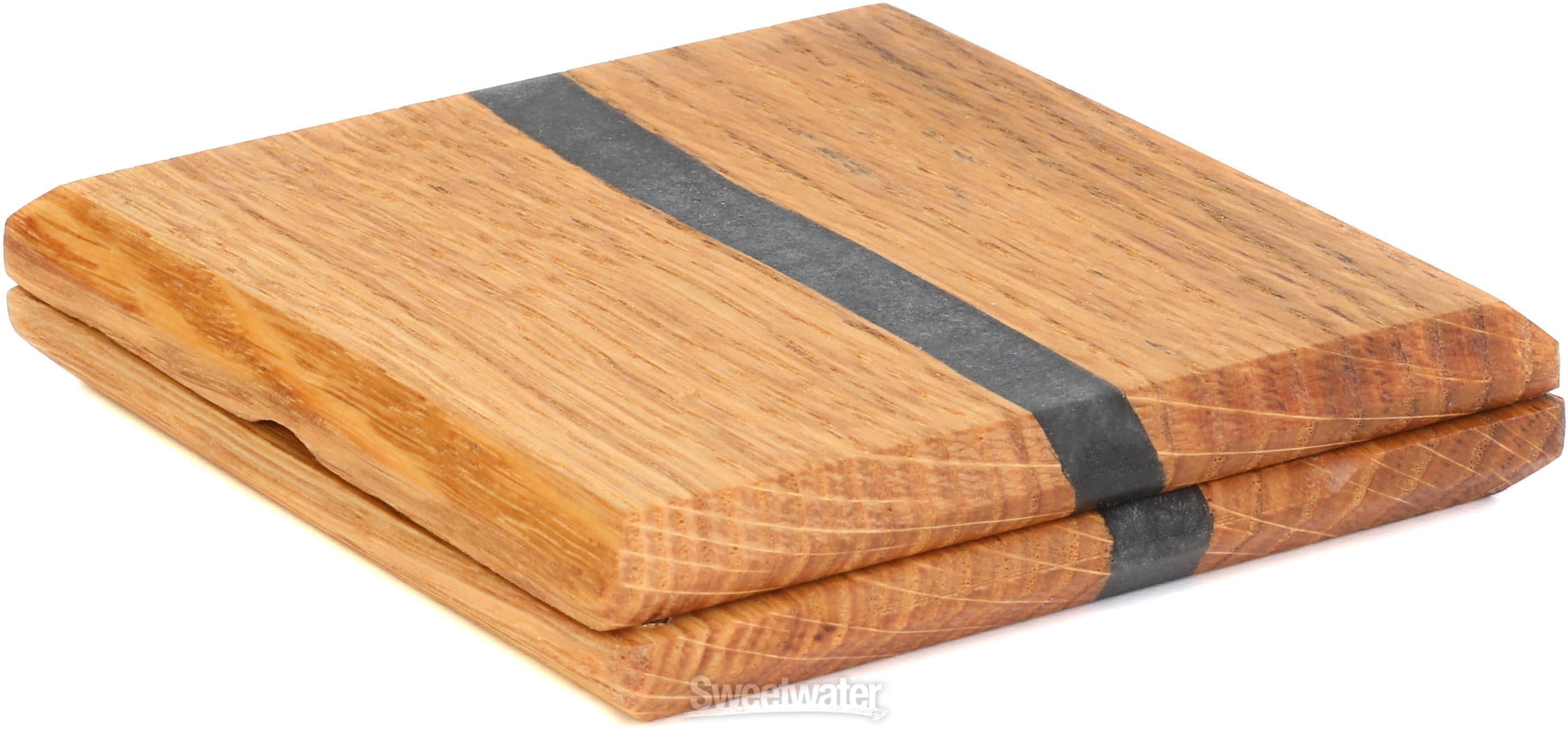 Reediano Oboe Reed Case - Dark Oak with Gray Resin, 8 Reeds