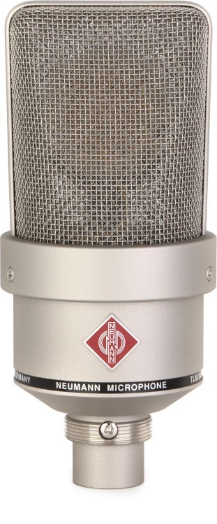 Neumann TLM 103 Anniversary Edition Large-Diaphragm Condenser Microphone - Nickel