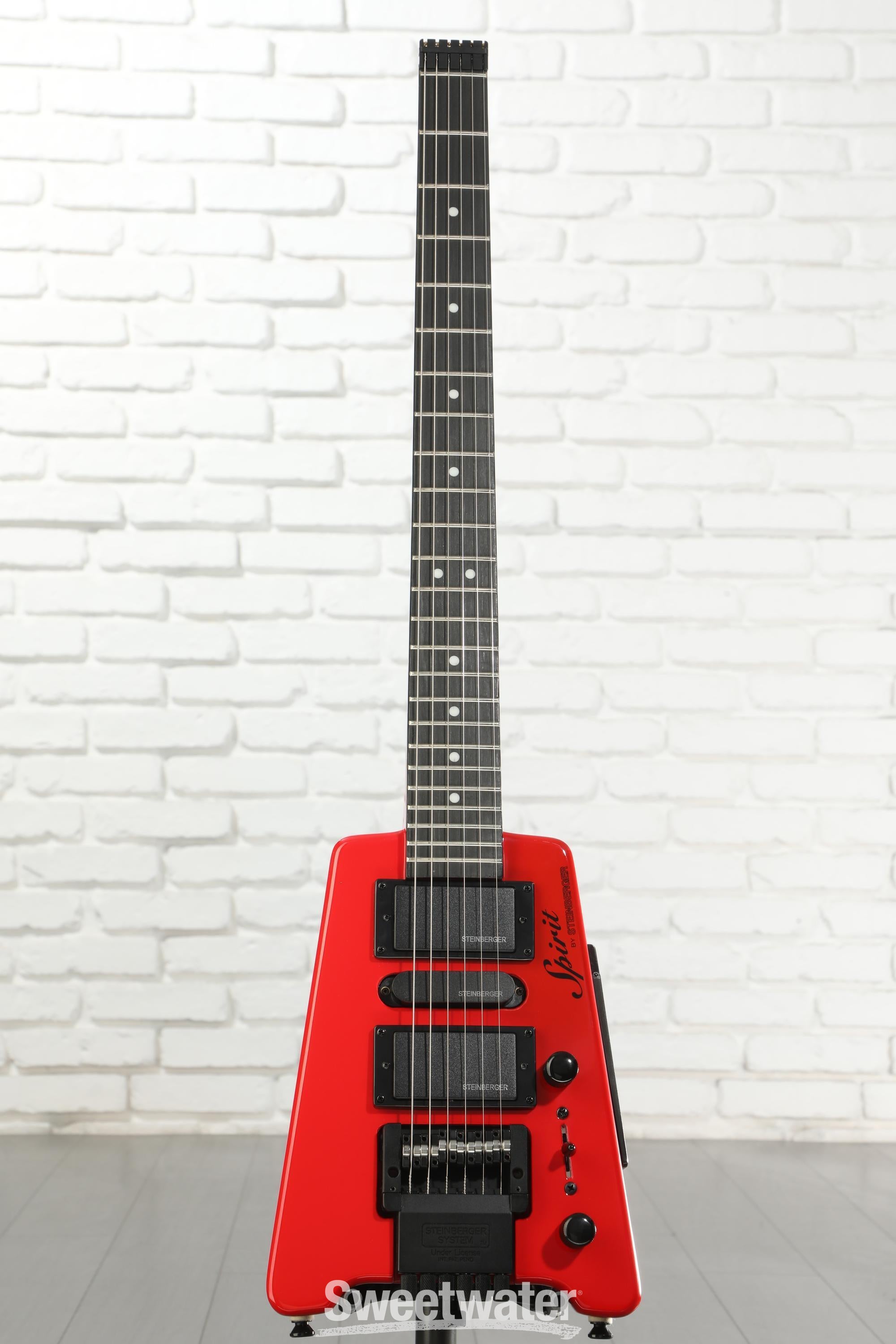 Steinberger Spirit GT-PRO Deluxe Electric Guitar - Hot Rod Red