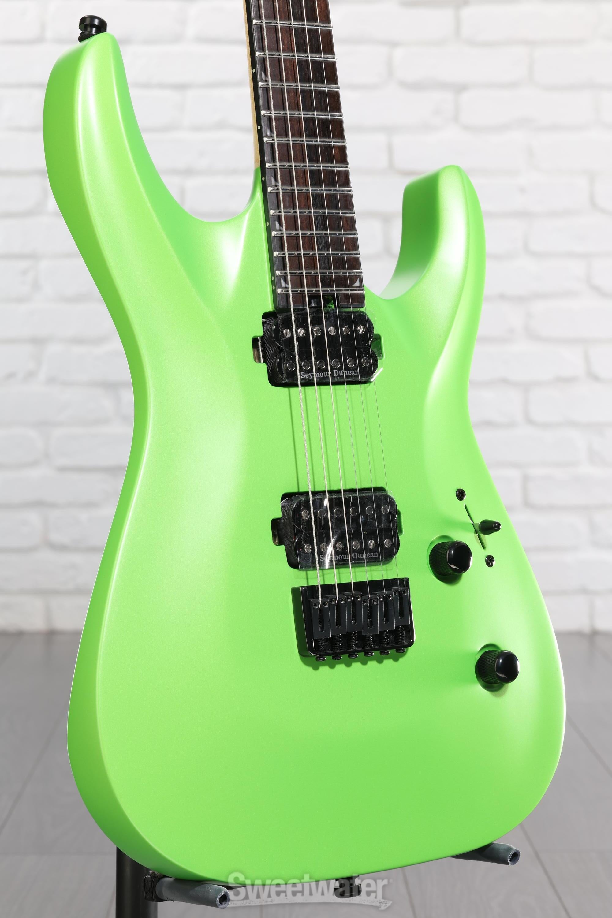 Photo of Jackson Pro Plus Series Soloist SLA2 HT Electric Guitar - Toxic Apple