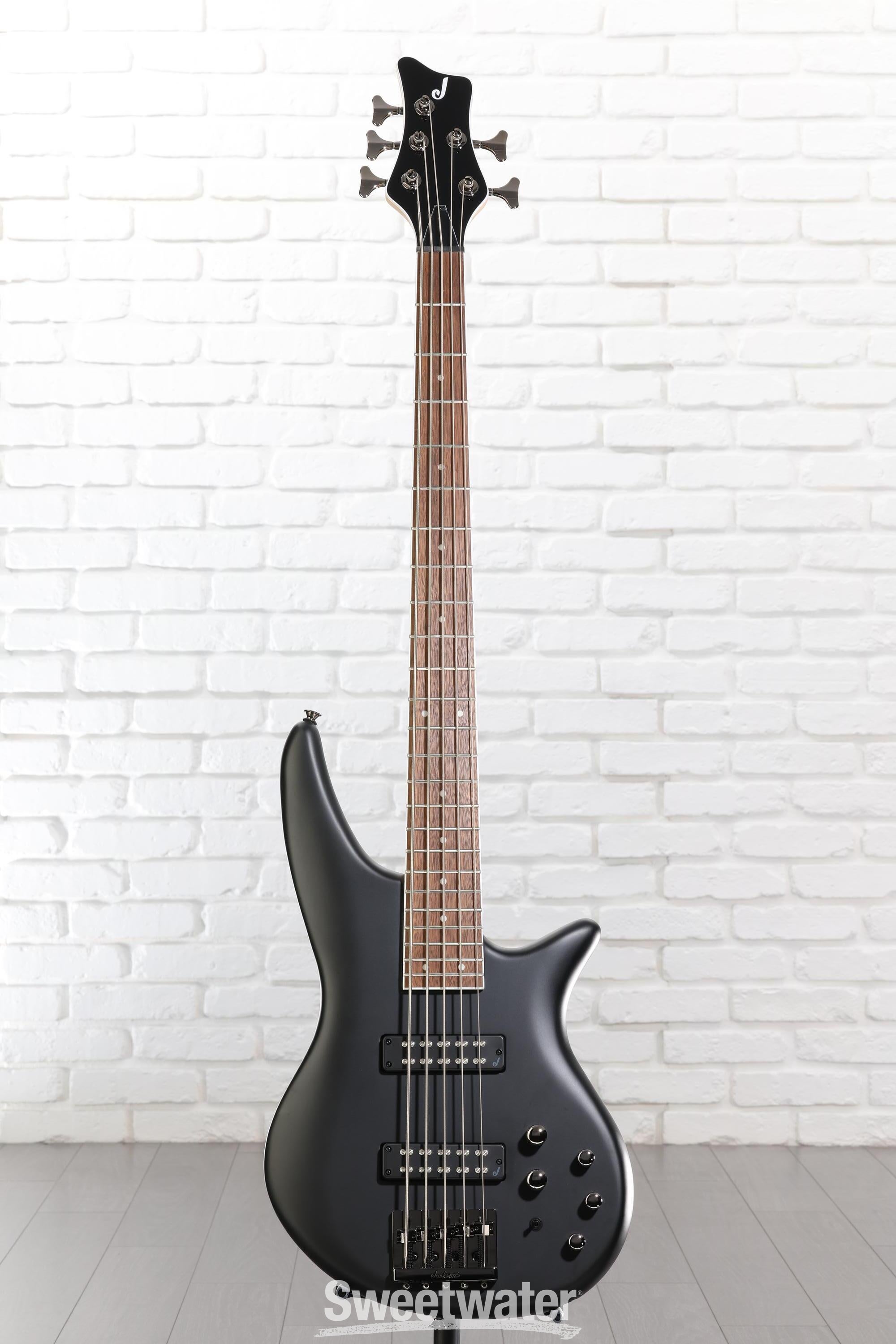 Jackson Spectra JS3V Bass Guitar - Satin Black | Sweetwater