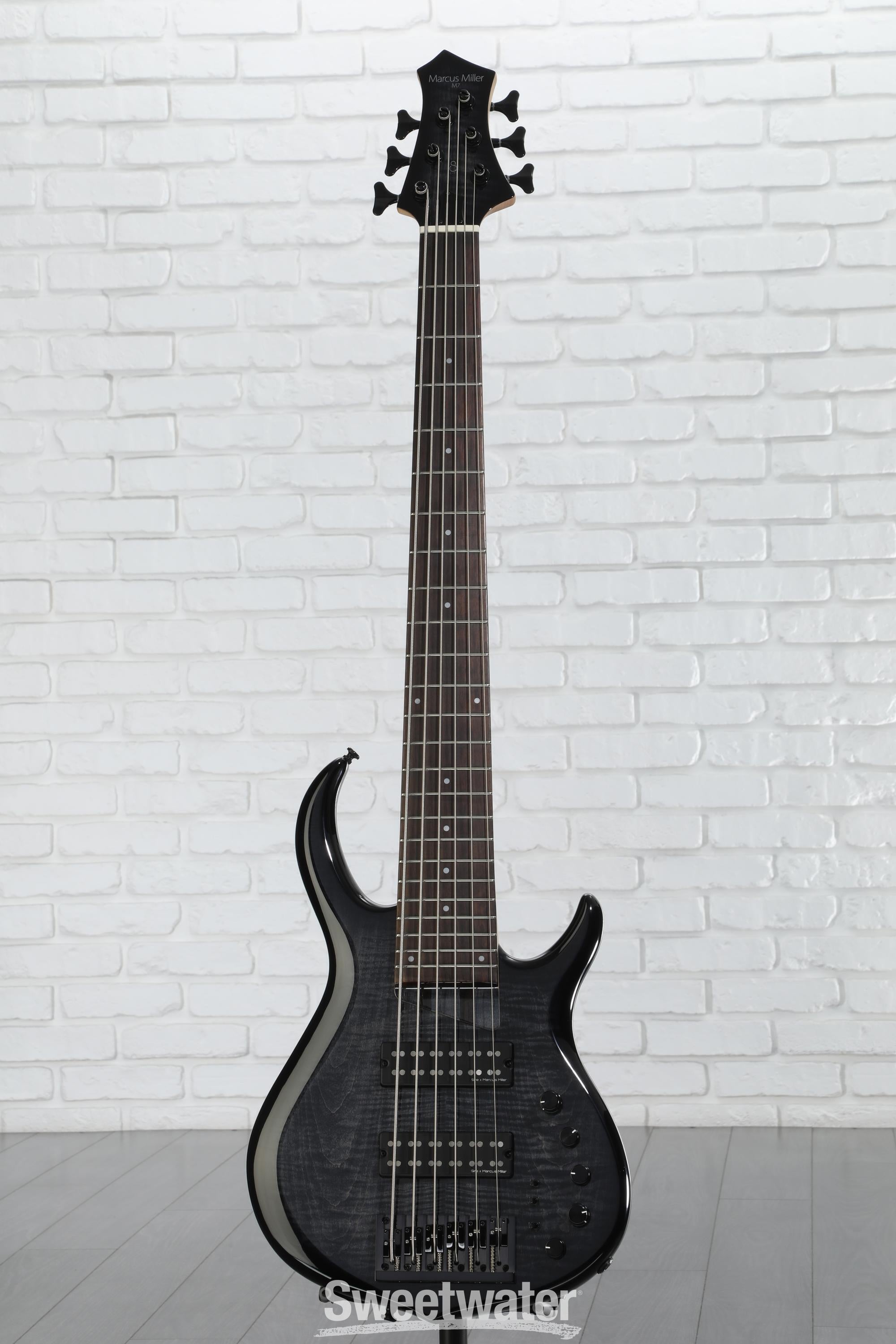 SIRE Marcus Miller M7 エレキベース Sire Marcus Miller M7 6-string Bass Guitar - Transparent Black