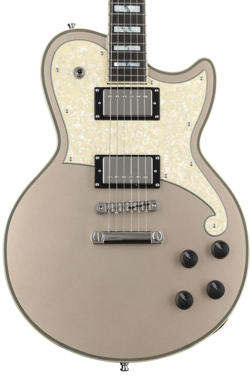 ギター D'Angelico Deluxe Atlantic Desert Gold D'Angelico Deluxe Atlantic Electric Guitar - Desert Gold