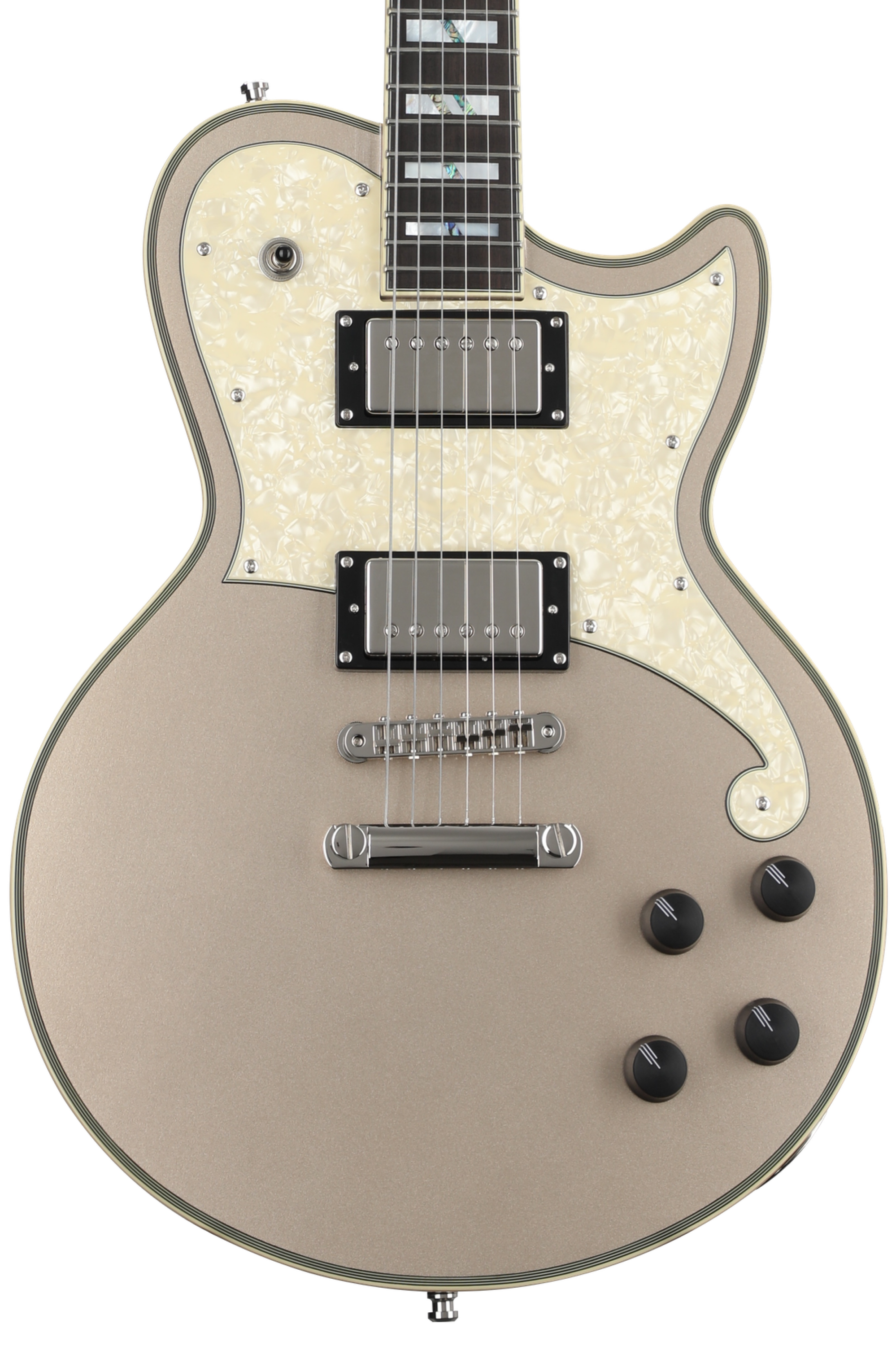 爆売り！ D'Angelico Gold Desert - Guitar Electric Atlantic Deluxe ギター