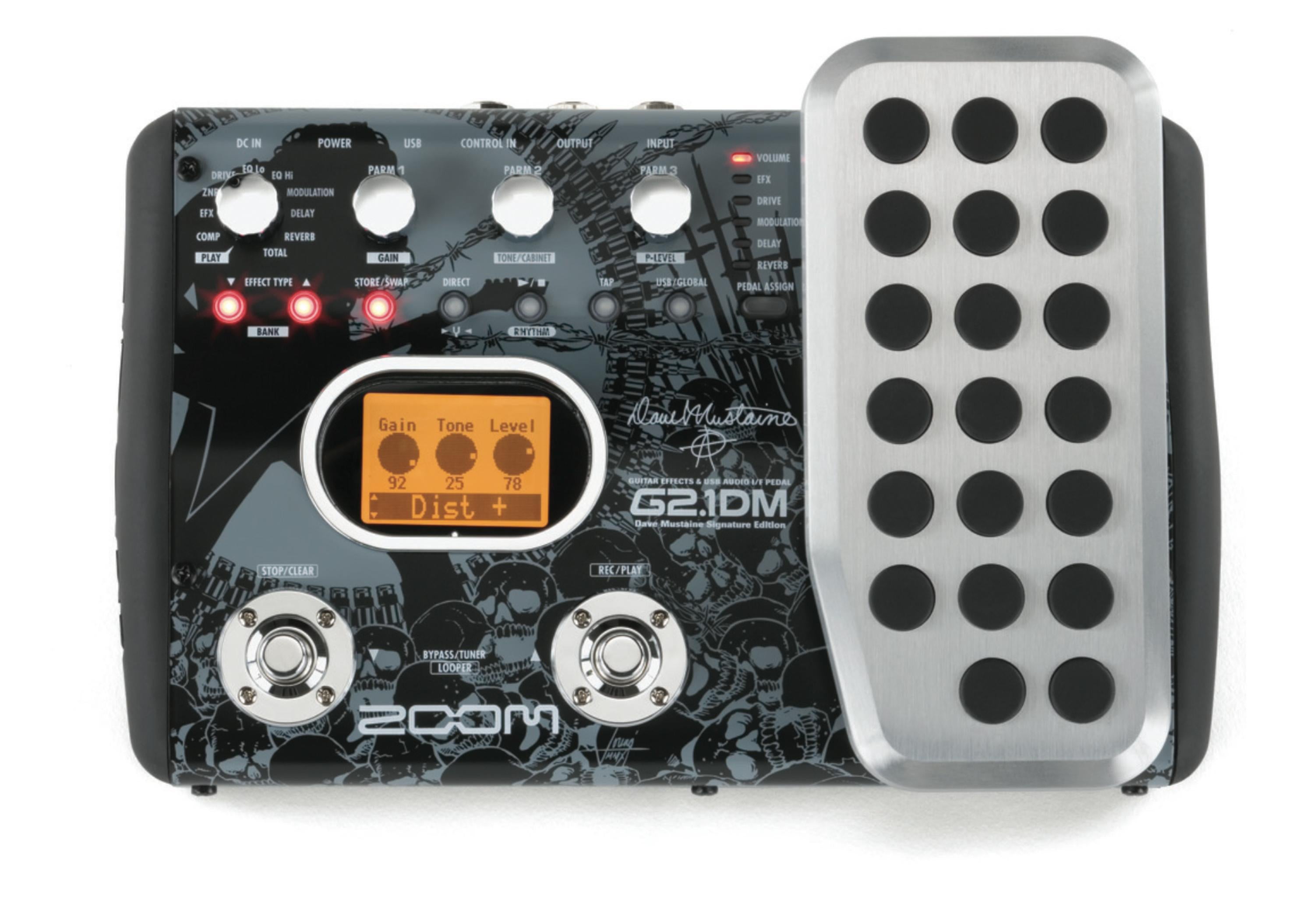 G2.1DM Dave Mustaine Signature Pedal | Zoom