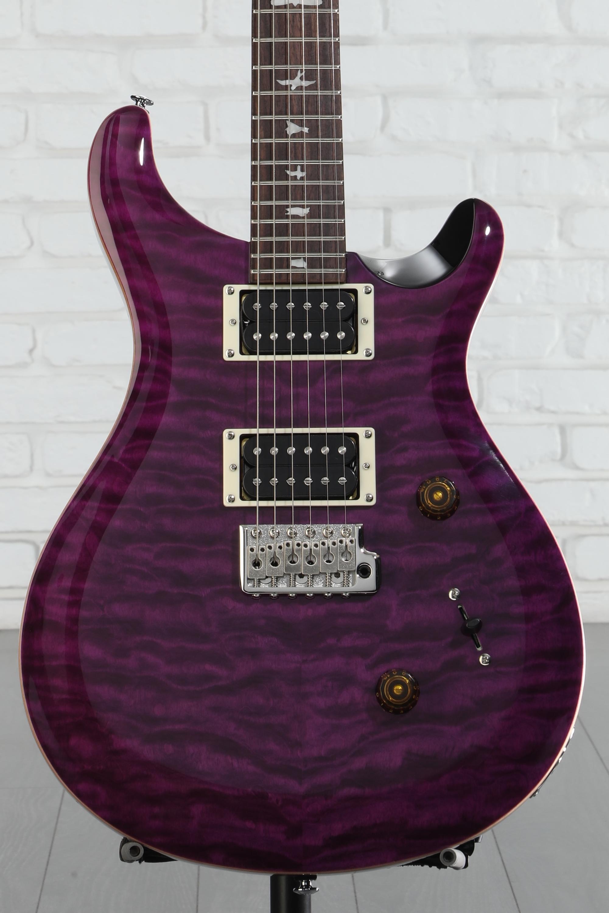 ギター Paul Reed Smith SE Custom 24 Amethyst PRS SE Custom 24 Electric Guitar - Amethyst, Sweetwater