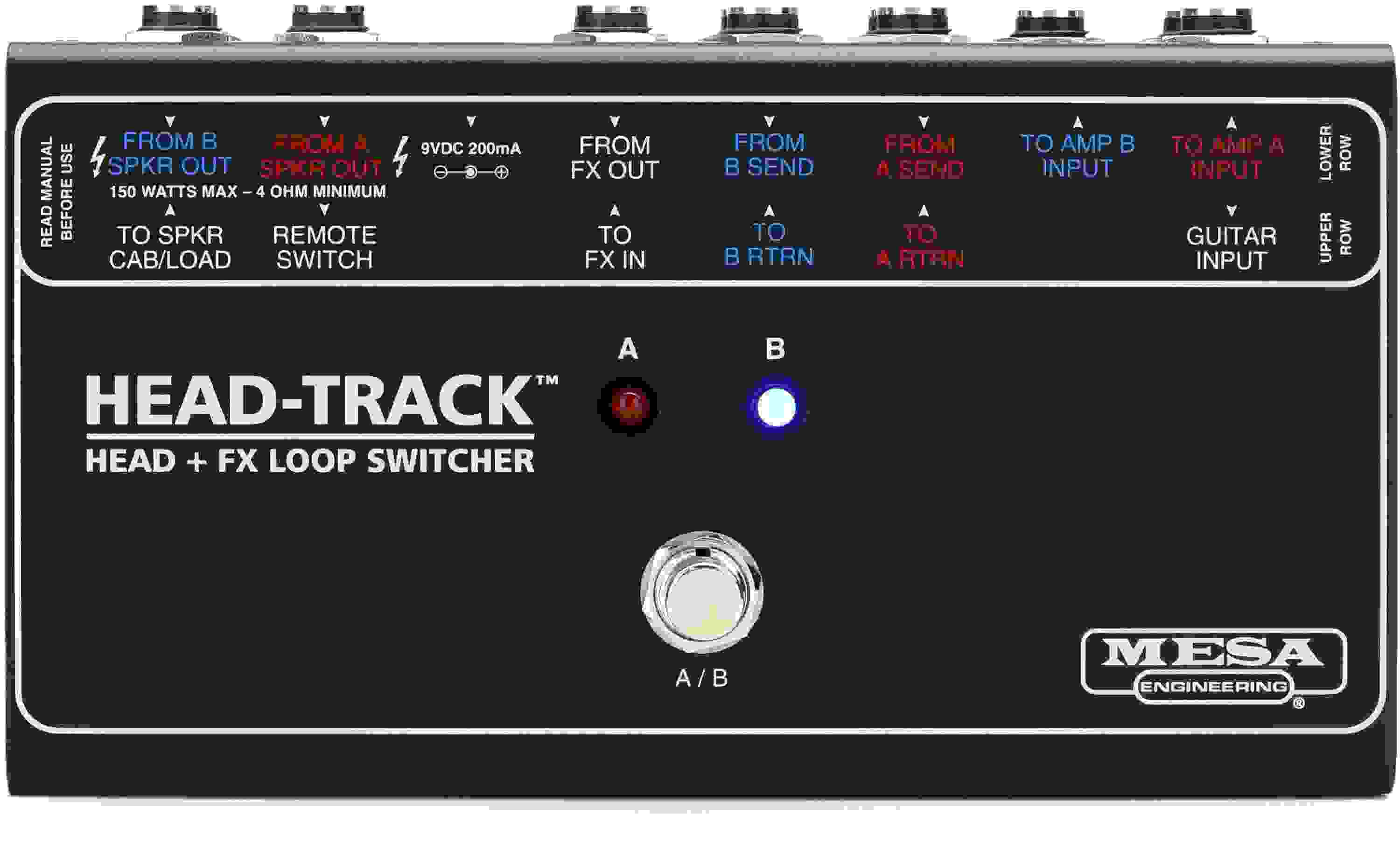 Mesa/Boogie Head-Track Amp Head/Effects Loop Switcher Pedal