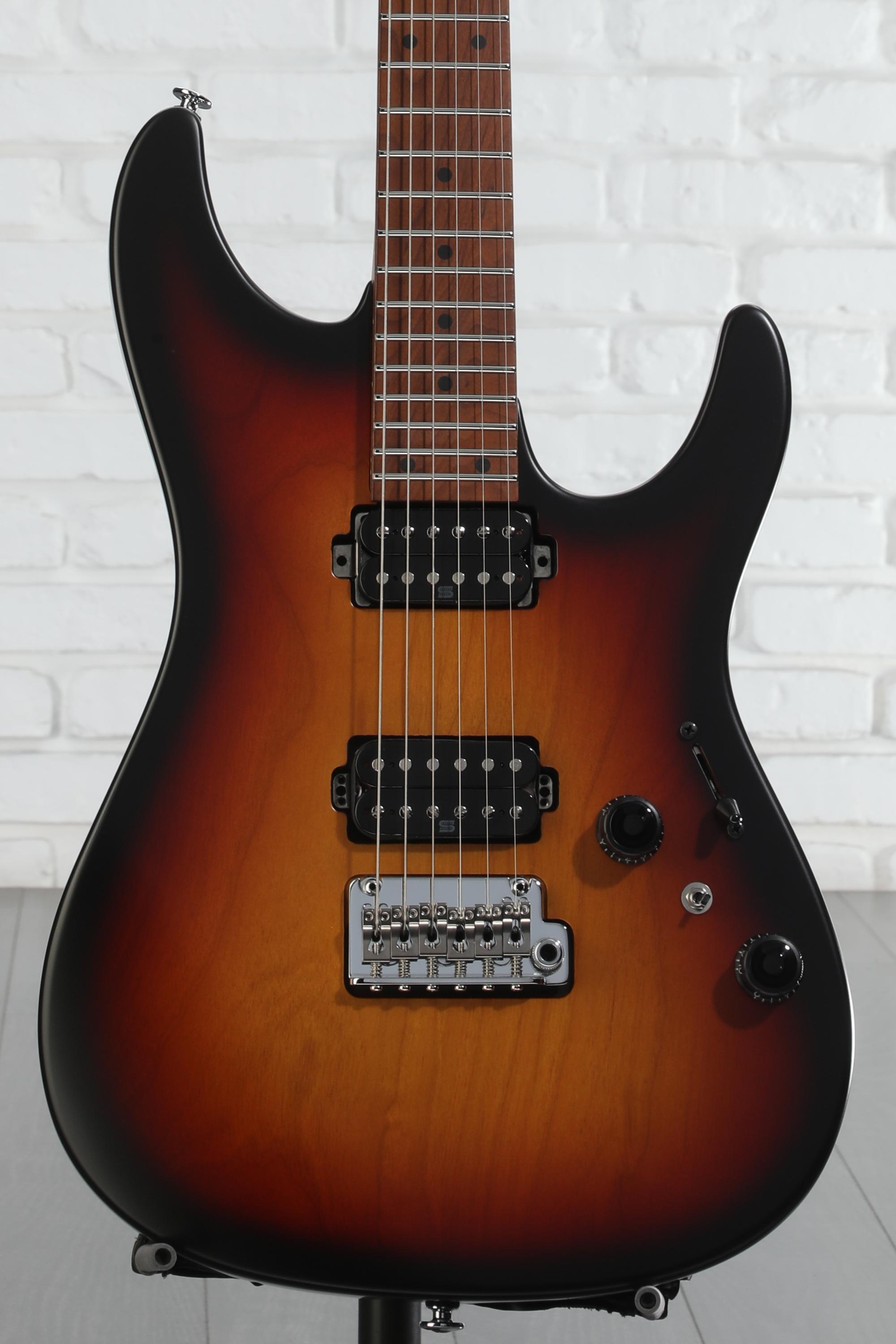 ギター Ibanez Prestige AZ2402 TFF Ibanez Prestige AZ2402 Electric Guitar - Tri Burst Fade Flat