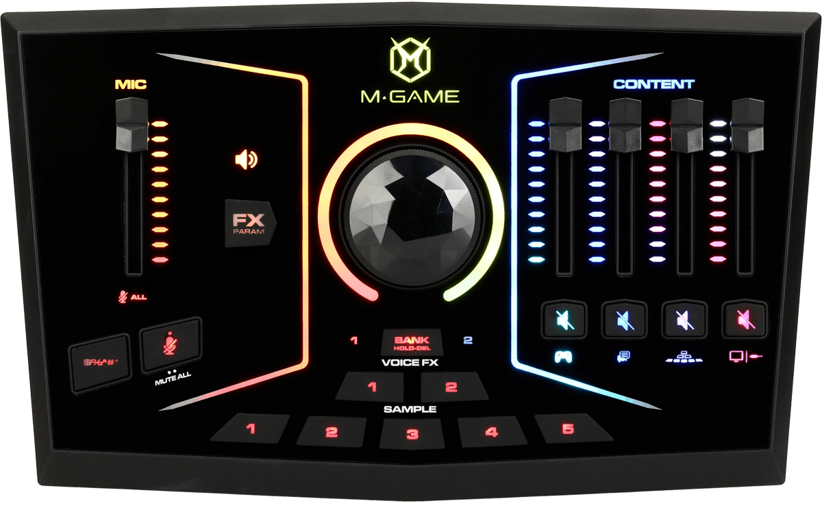 M-Game RGB Dual Streaming Mixer