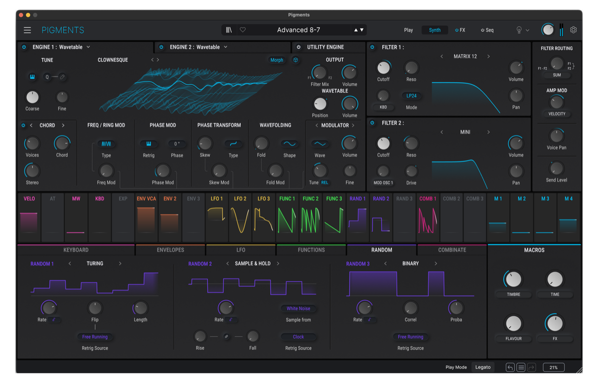 Arturia Pigments 5 Software Synthesizer