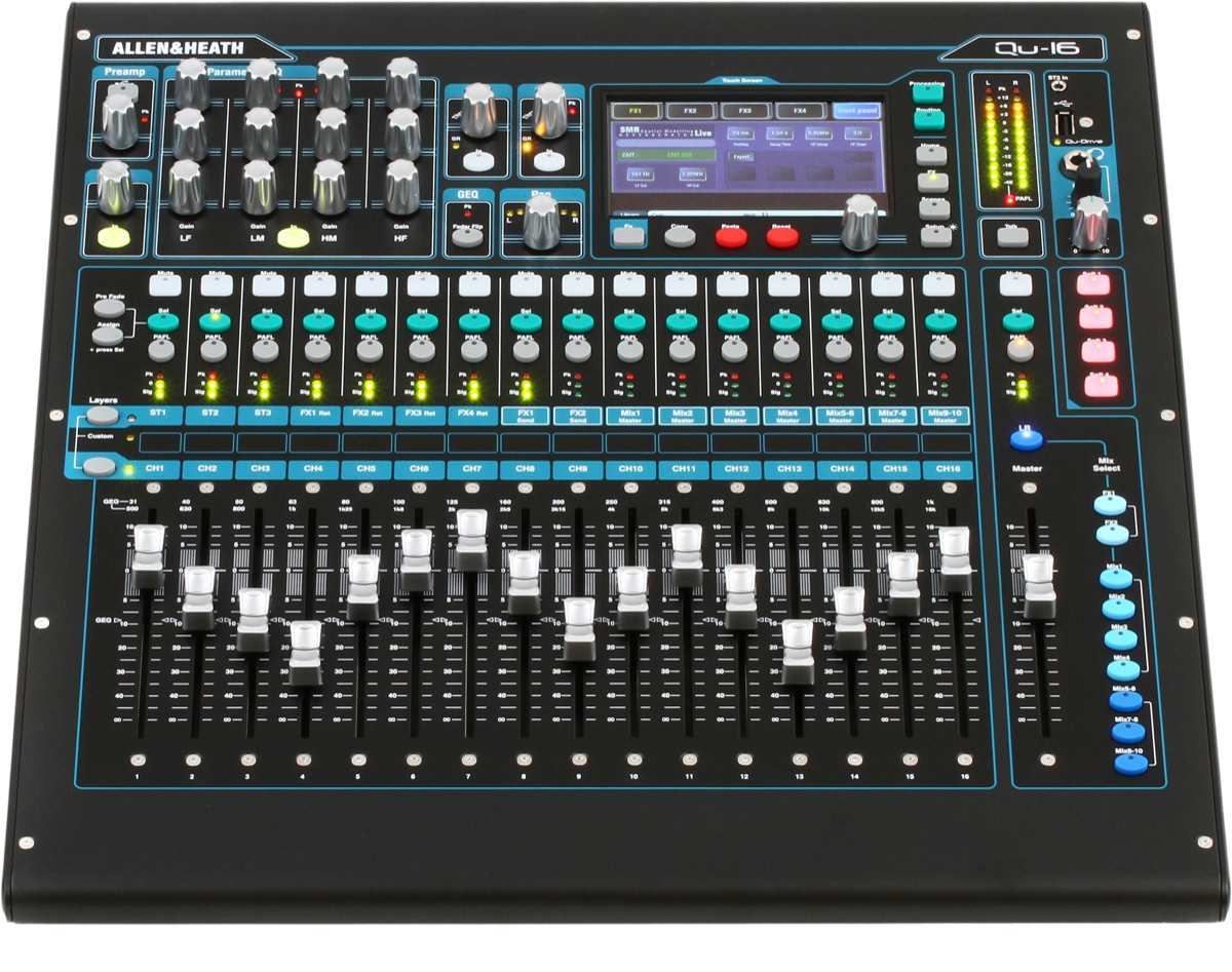 Select Allen & Heath Qu Digital Mixers