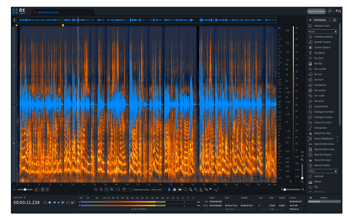 iZotope RX 11 Audio Restoration Software