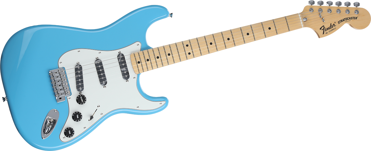 Fender MIJ International Color Guitars
