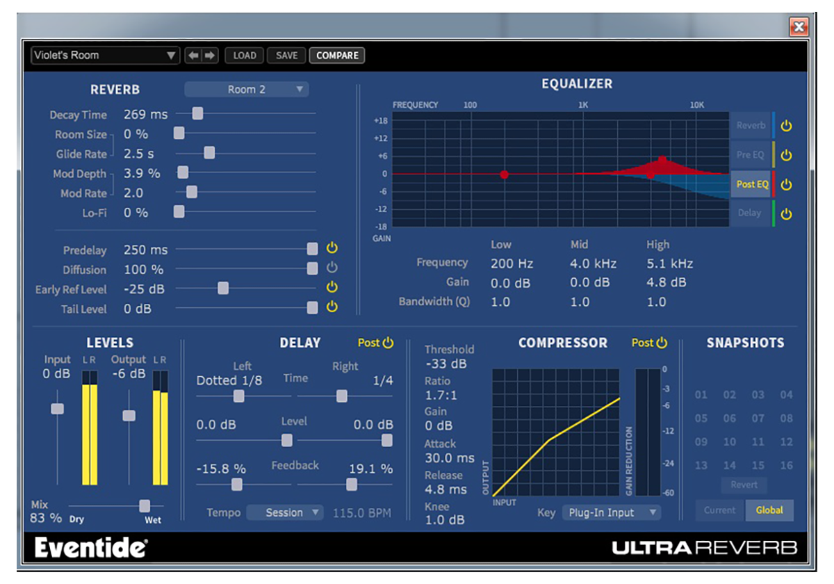 Select Eventide Plug-ins
