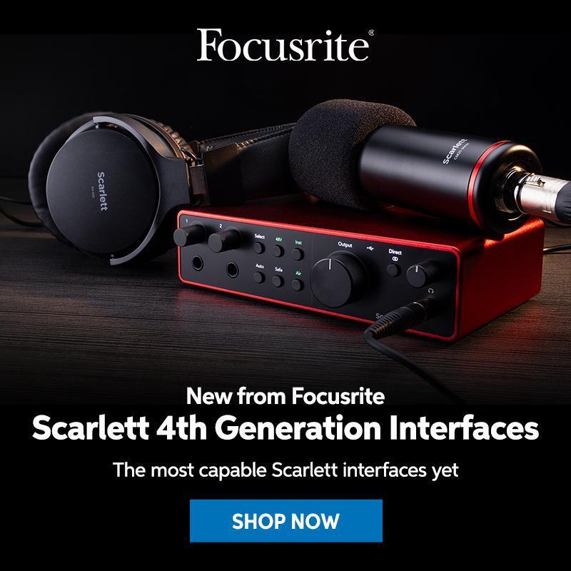 Focusrite Scarlett Audio Interfaces - Sweetwater