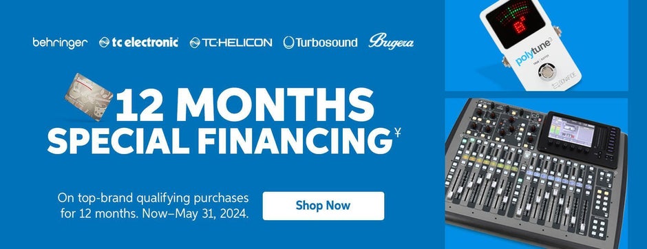 12 Months Special Financing, Now thru May 31!