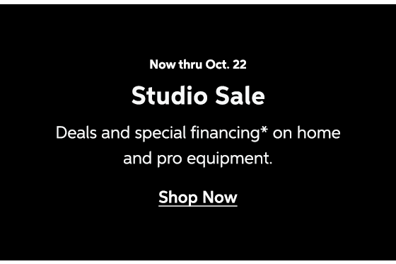 Sweetwater Studio Sale