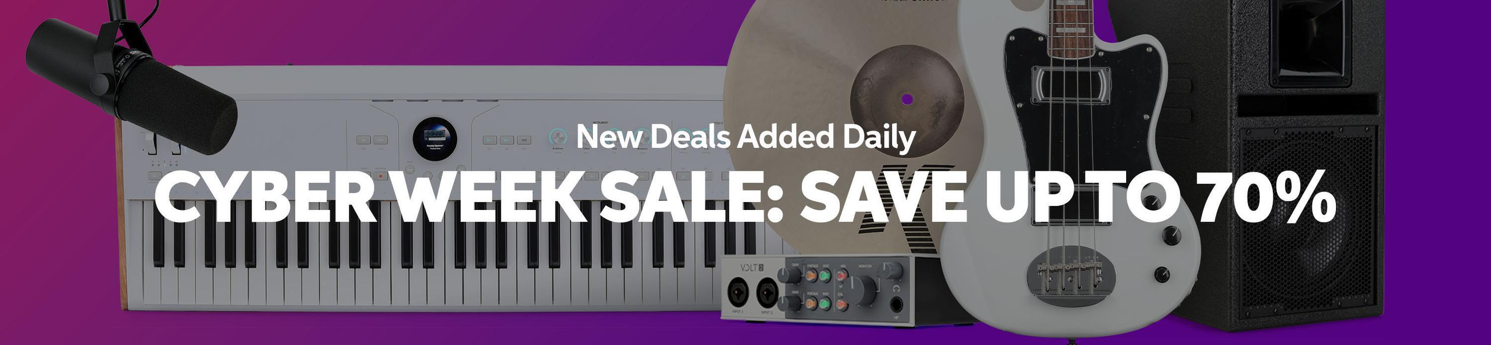 Cyber Week Sale 2024 Sweetwater