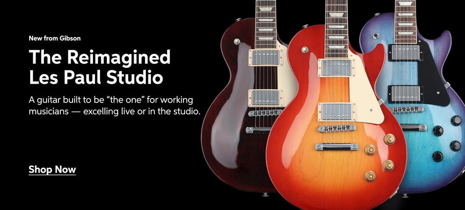 Now at Sweetwater – Gibson Les Paul Studio Collection
