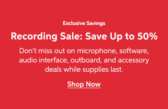 Recording Sale 2025