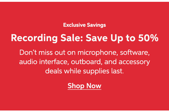 Recording Sale 2025