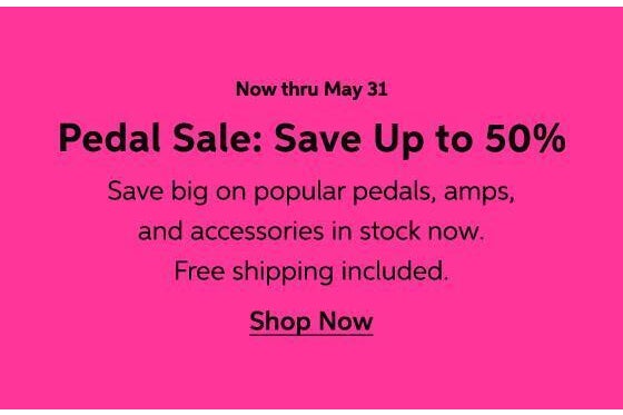Pedal Sale 2025