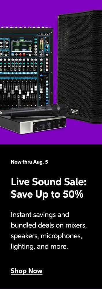 Live Sound Summer Sale