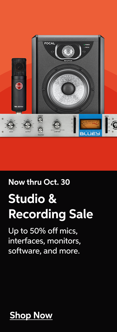 Studio and Recording Month