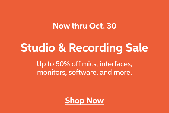 Studio and Recording Month