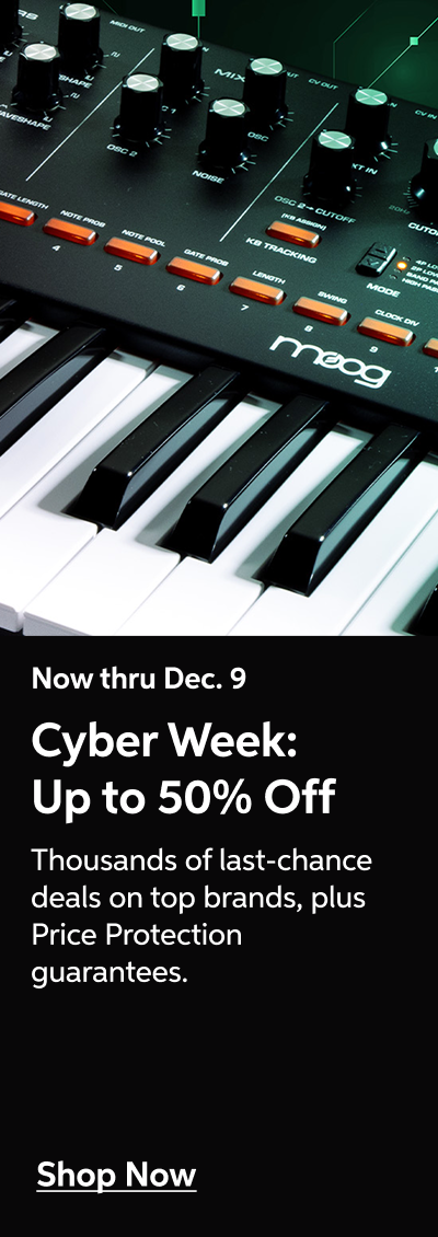 Now thru Dec. 9 - Cyber Week: Up to 50% Off - Thousands of last-chance deals on top brands, plus Holiday Price Protection guarantees - Shop Now!
