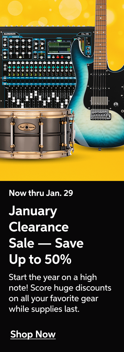 January Clearance Sale - Shop Now!