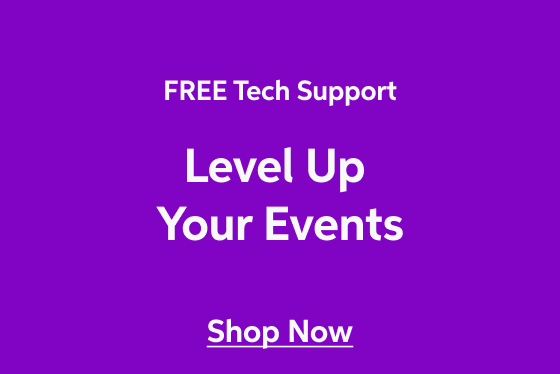 Level Up Your Events - In-stock systems, speakers, lighting and more for events of any size, plus fast, FREE shipping and FREE tech support - shop now