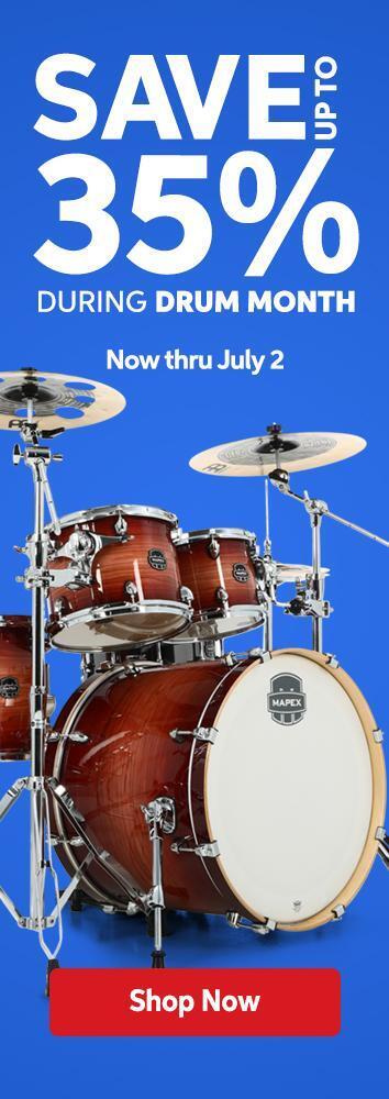 Save up to 35% during Drum Month - Now thru July 2