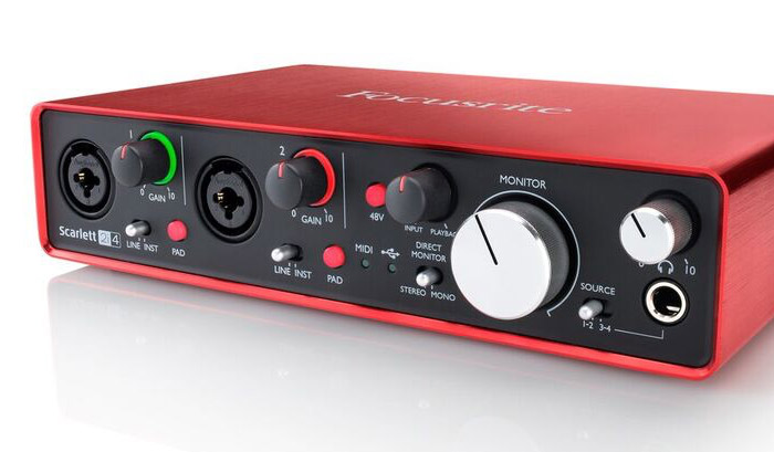 hifimediy usb isolator with focusrite scarlet